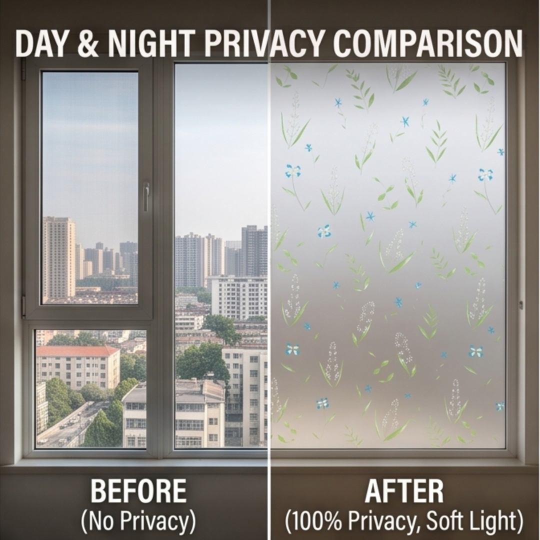 ملصق نافذة ذاتي اللصق بتصميم أ - مراجعة Window Insulation Film وسعره