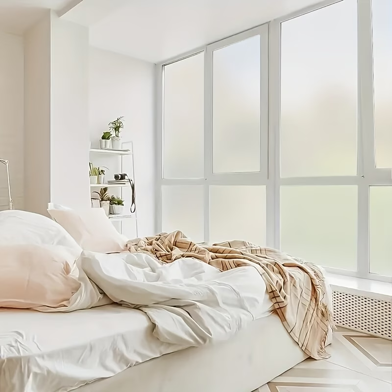 ملصق نافذة غير شفاف مقاوم لأشع - مراجعة Window Insulation Film وسعره