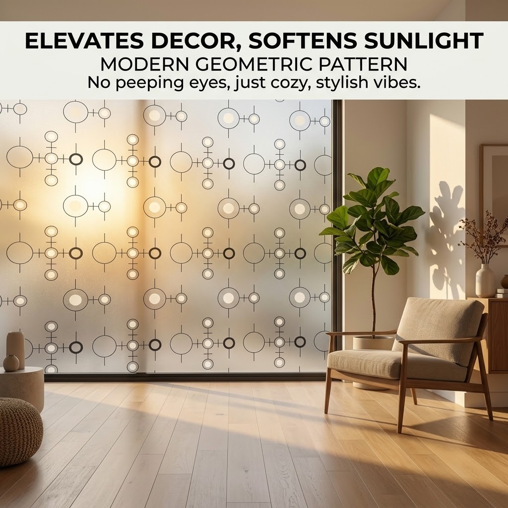 فيلم نافذة ذاتي اللصق بتصميم ه - مراجعة Window Insulation Film وسعره