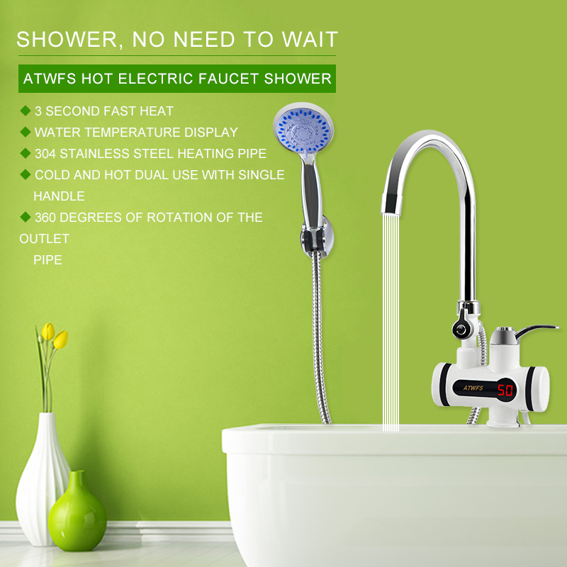 ATWFS 3000 واط Tankless سخان ا - مراجعة Home Improvement K&B Construction وسعره