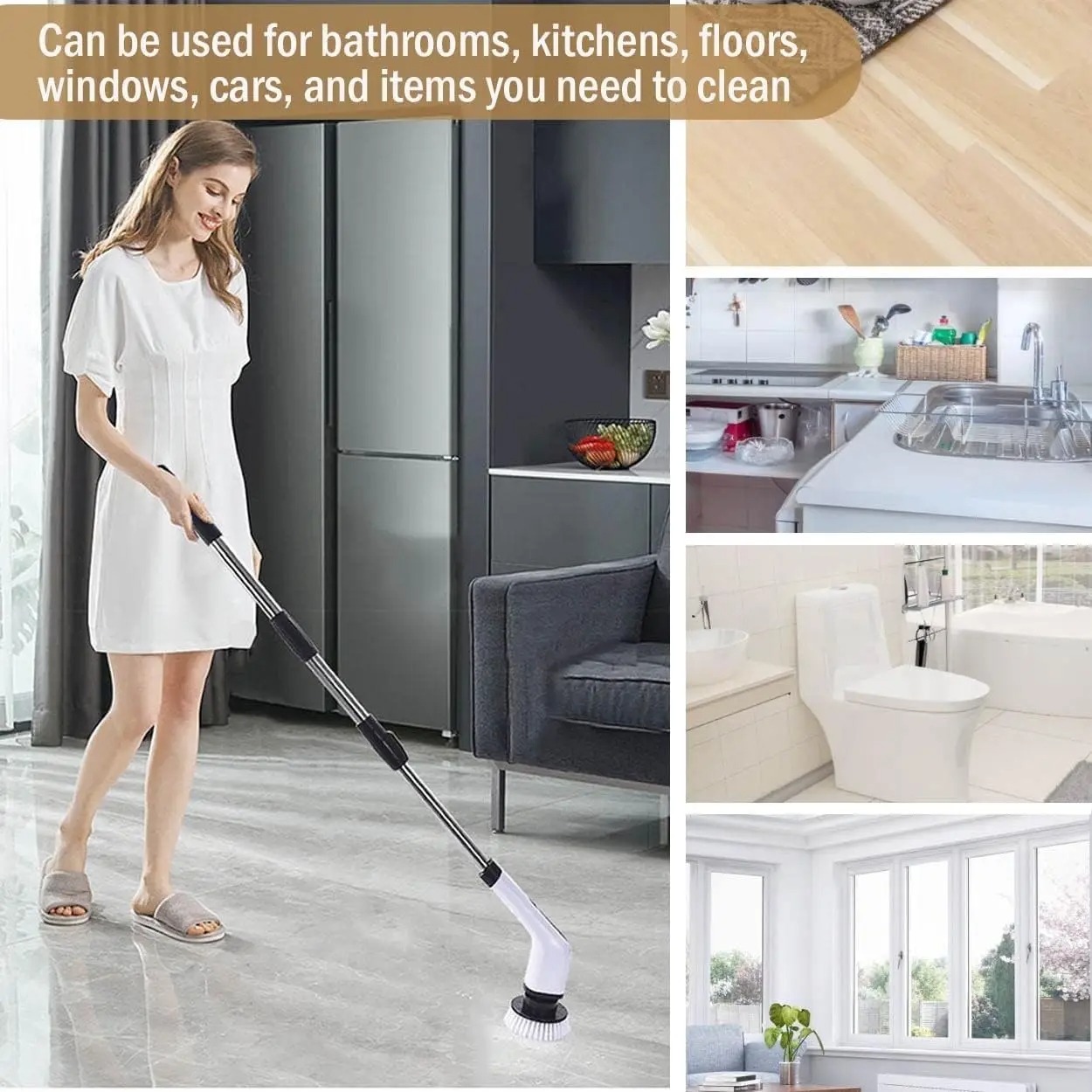 فرشاة تنظيف كهربائية قوية لاسل - مراجعة Home Improvement K&B Construction وسعره