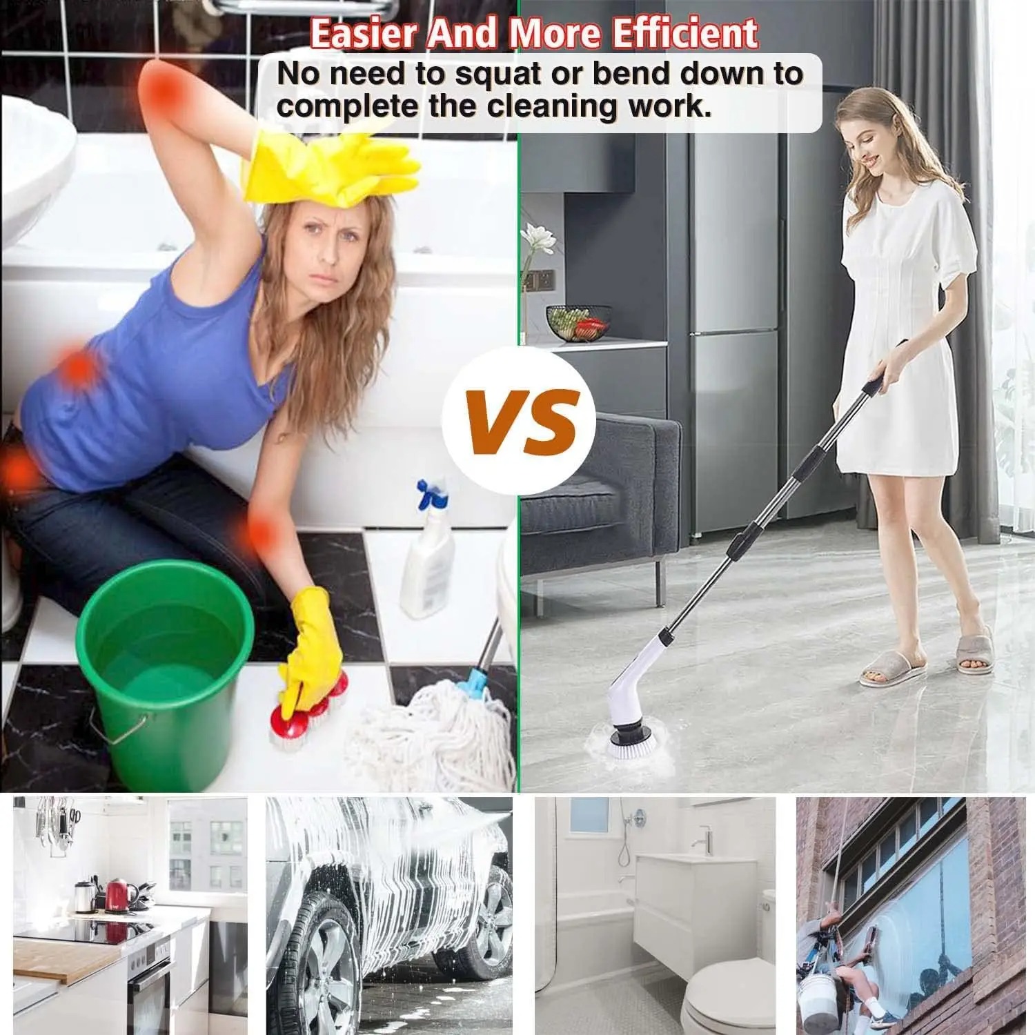فرشاة تنظيف كهربائية قوية لاسل - مراجعة Home Improvement K&B Construction وسعره